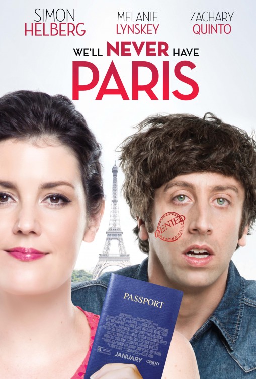 We'll Never Have Paris Movie Poster