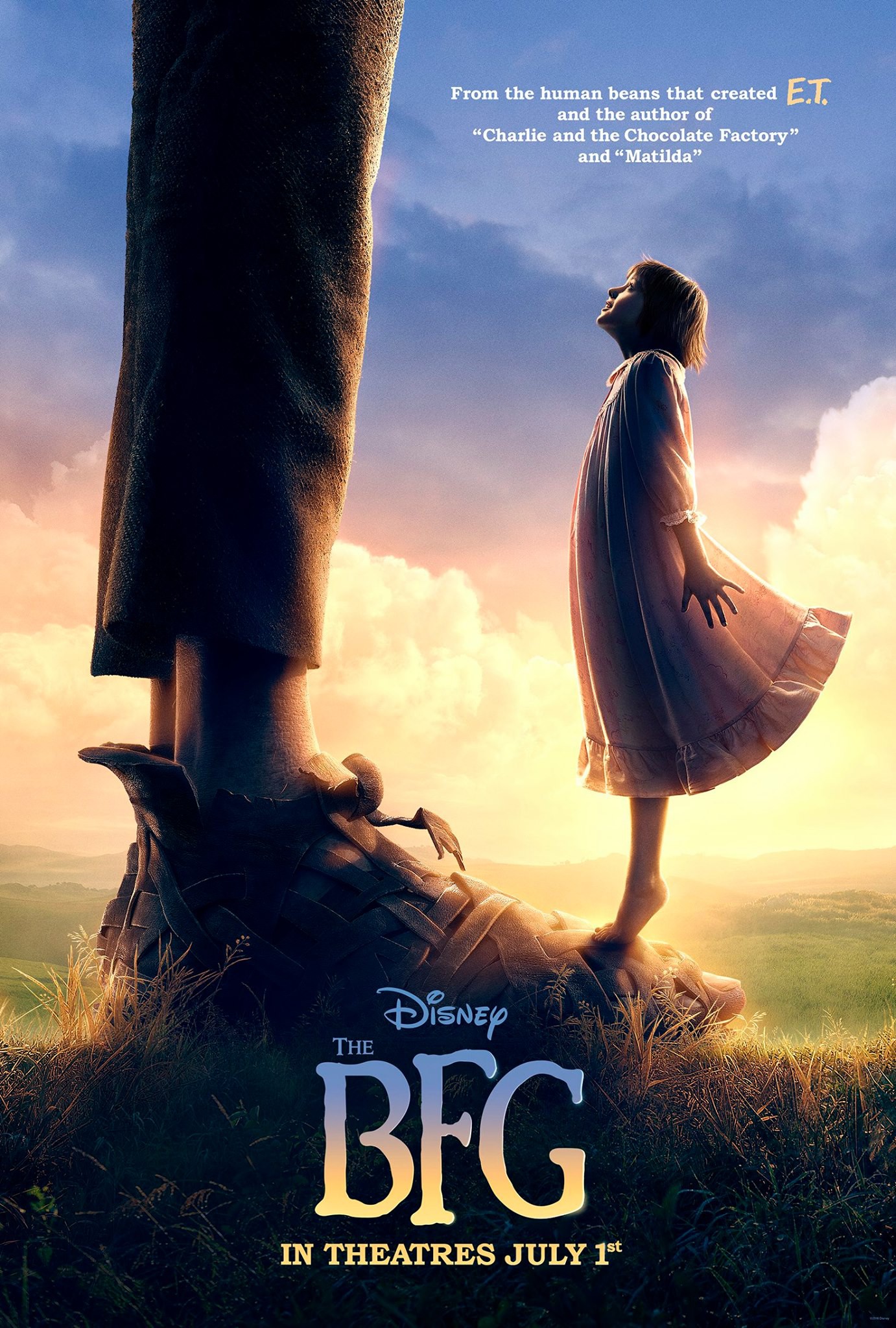 Mega Sized Movie Poster Image for The BFG (#1 of 7)