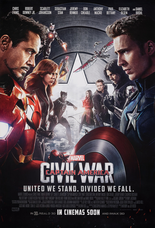 Captain America: Civil War Movie Poster