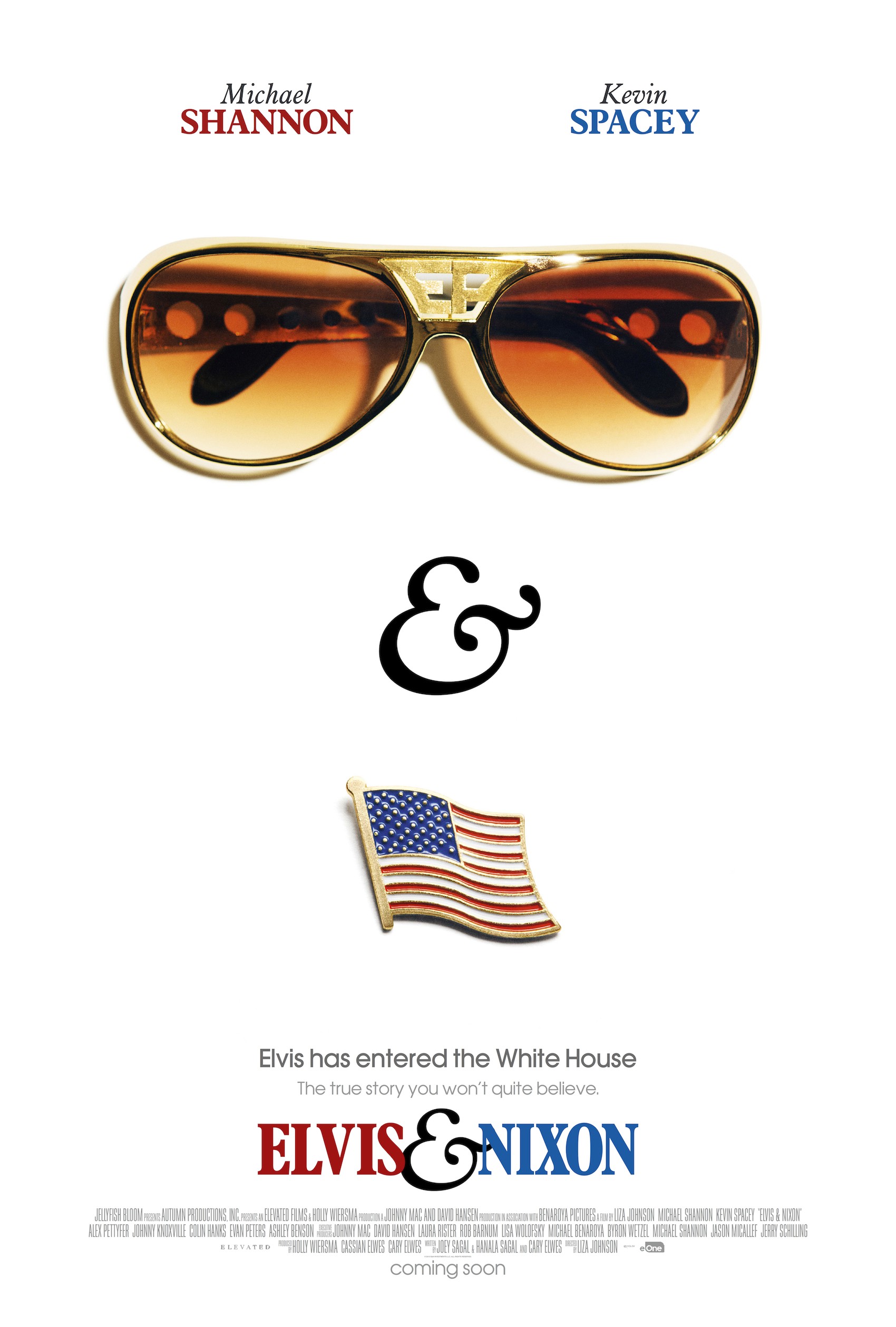 Mega Sized Movie Poster Image for Elvis & Nixon (#1 of 7)