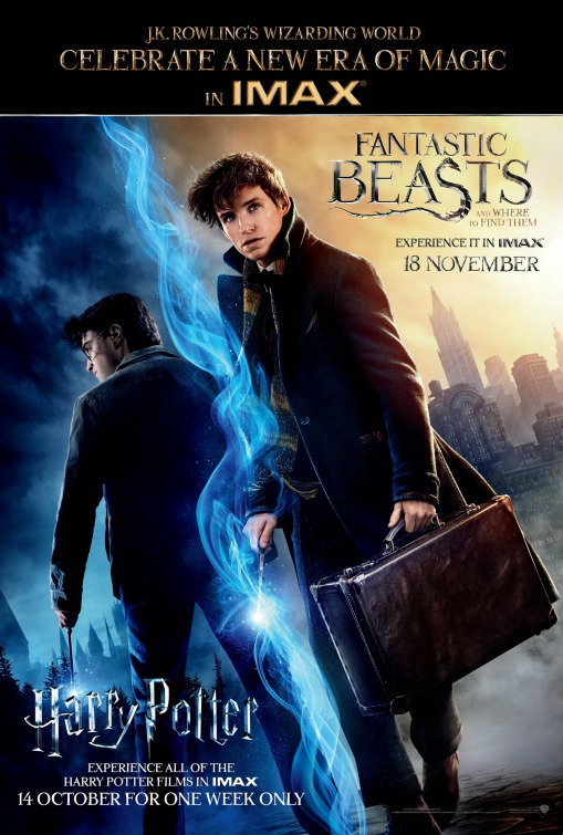 Fantastic Beasts and Where to Find Them Movie Poster