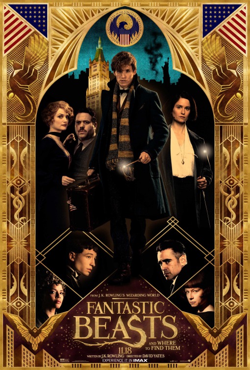 Fantastic Beasts and Where to Find Them Movie Poster