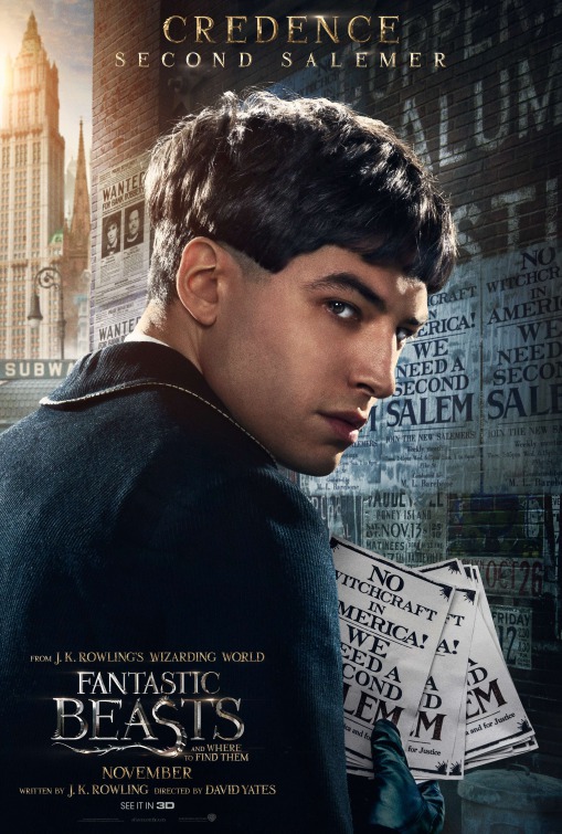 Fantastic Beasts and Where to Find Them Movie Poster