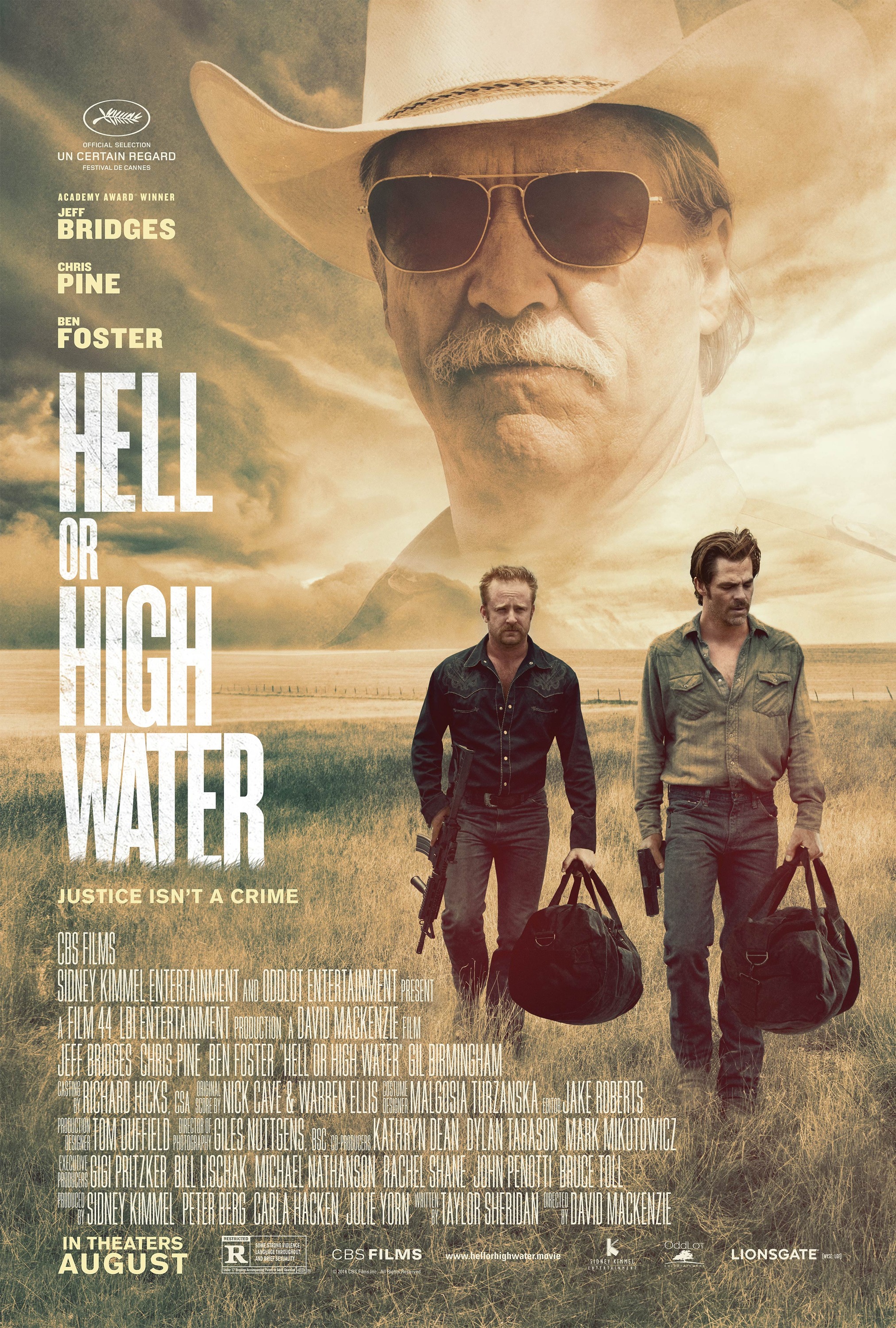 Mega Sized Movie Poster Image for Hell or High Water (#1 of 4)