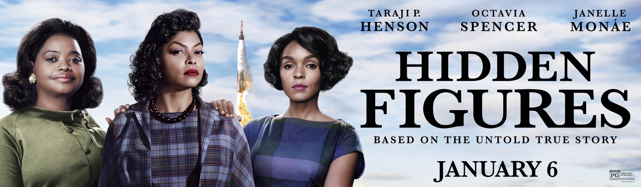 Mega Sized Movie Poster Image for Hidden Figures (#6 of 10)