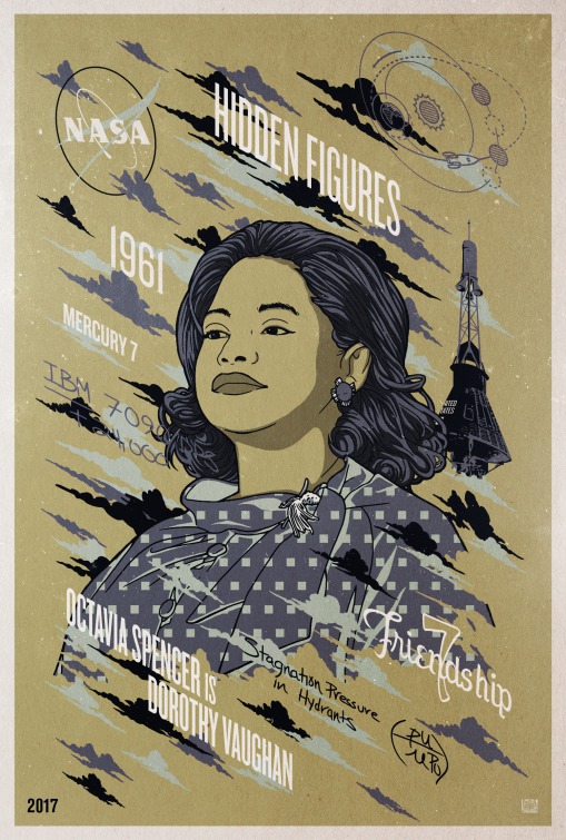 Hidden Figures Movie Poster