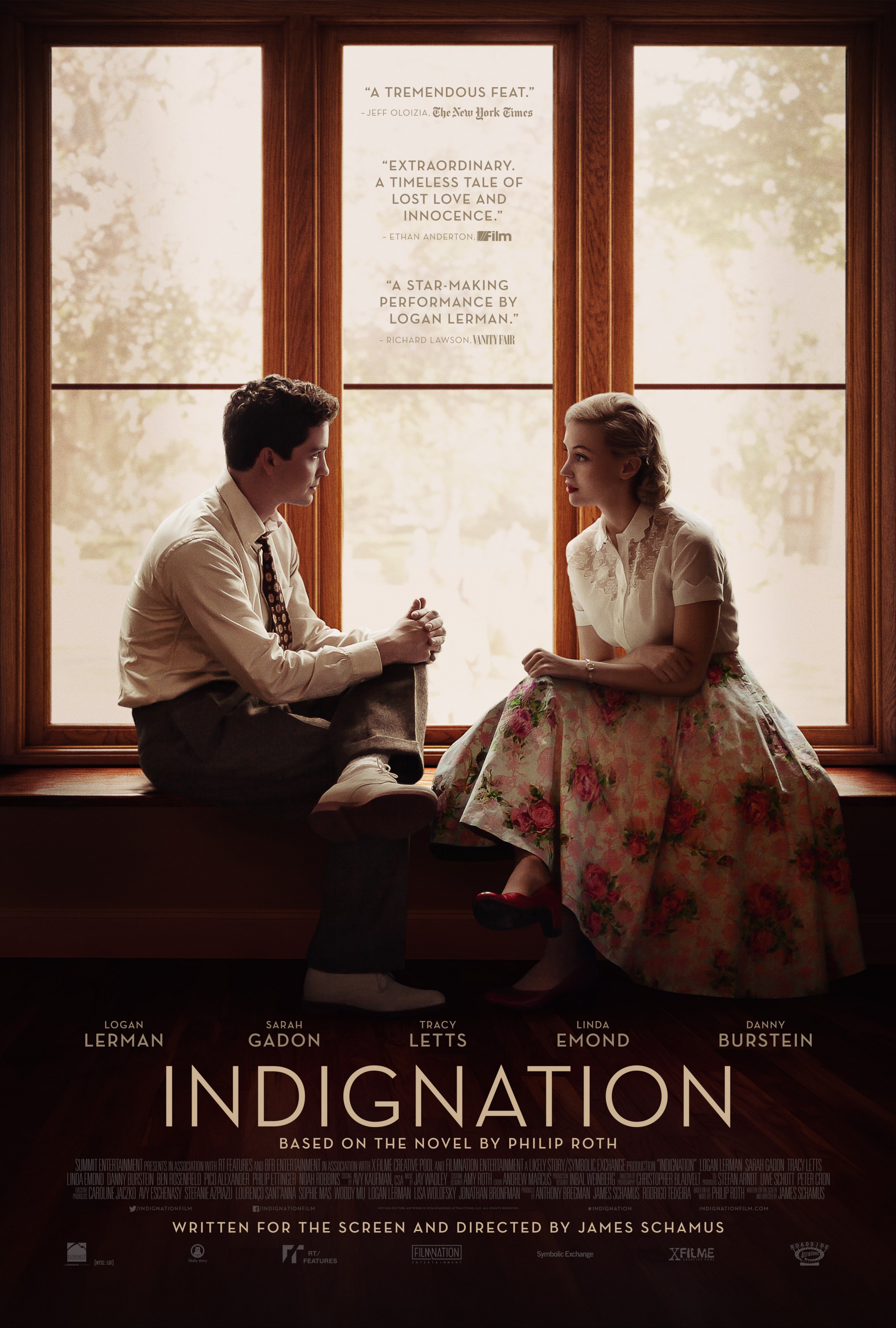 Mega Sized Movie Poster Image for Indignation 