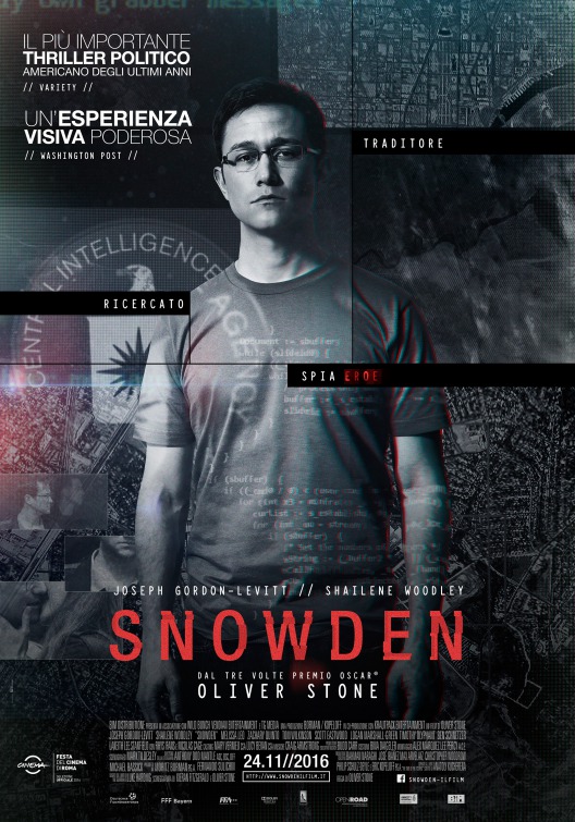 Snowden Movie Poster