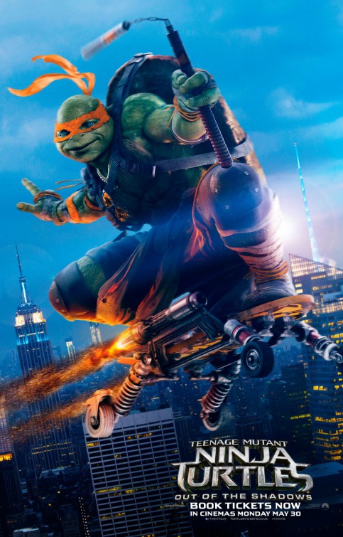 Teenage Mutant Ninja Turtles: Out of the Shadows Movie Poster