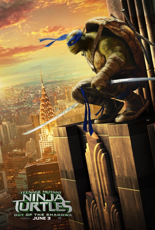 Teenage Mutant Ninja Turtles: Out of the Shadows Movie Poster