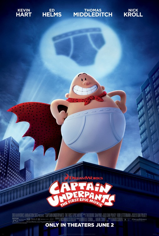 Captain Underpants Movie Poster