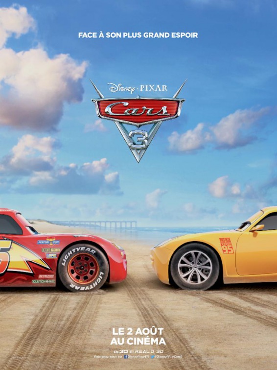 Cars 3 Movie Poster