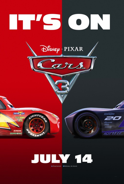 Cars 3 Movie Poster