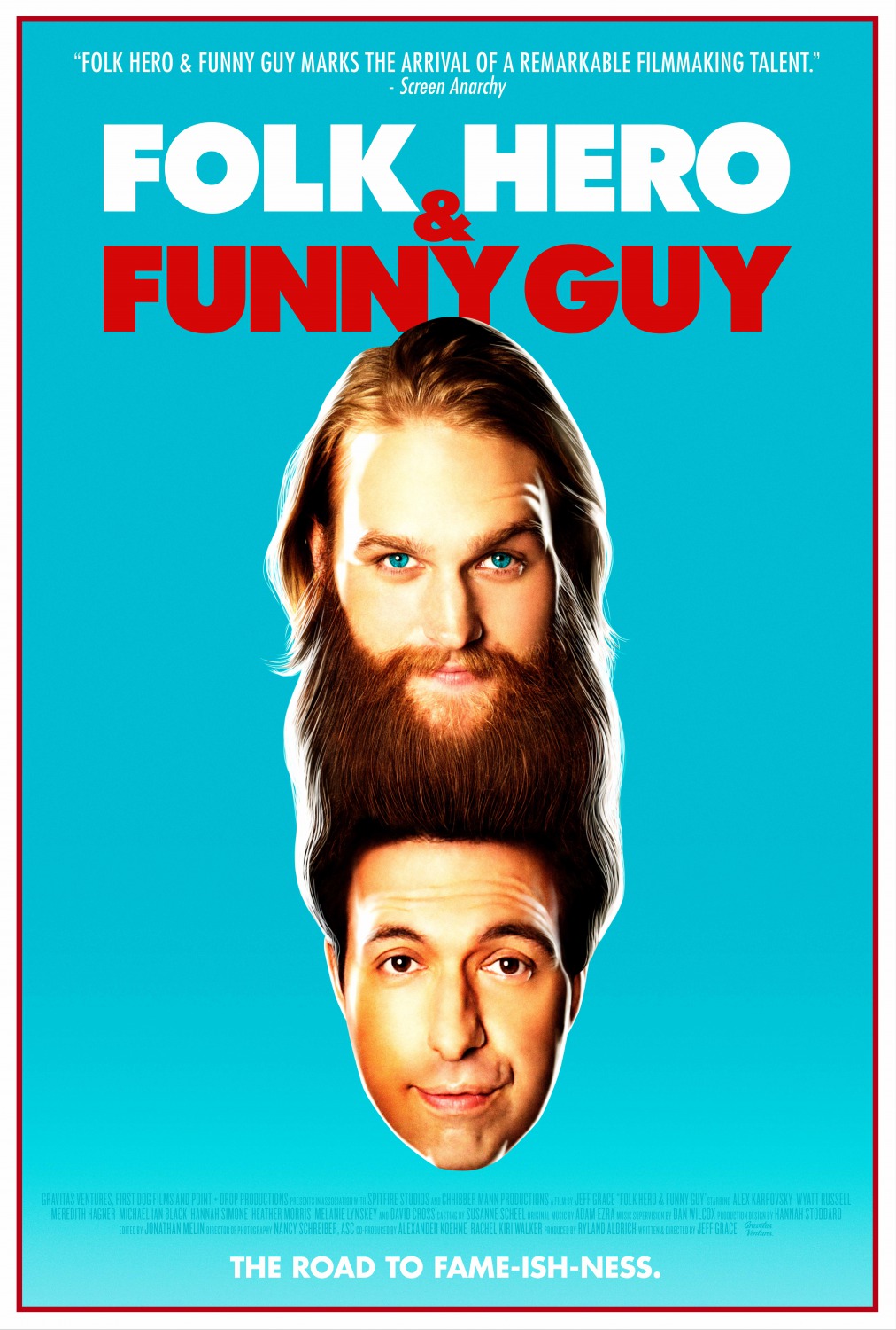 Extra Large Movie Poster Image for Folk Hero & Funny Guy 