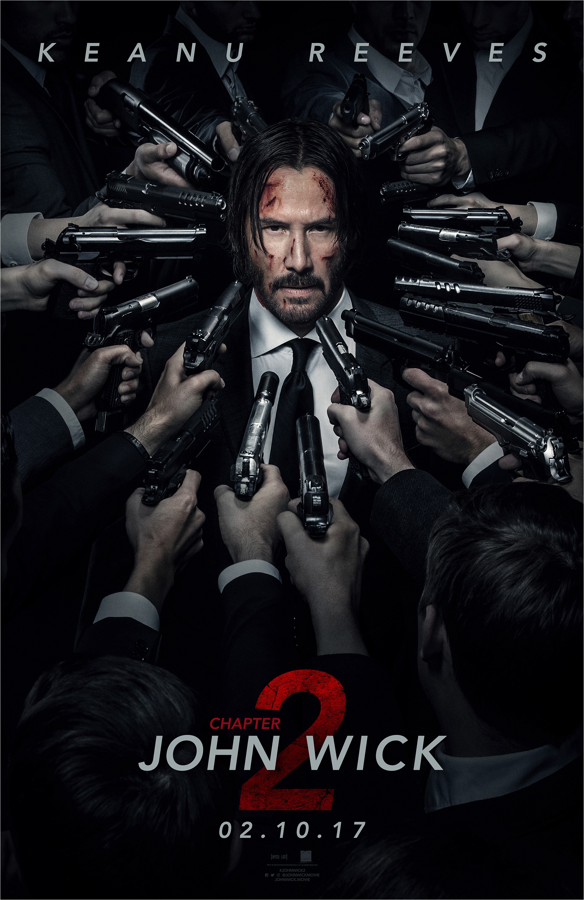 Mega Sized Movie Poster Image for John Wick 2 (#2 of 19)