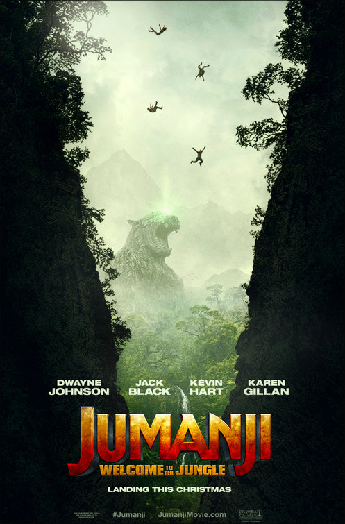 Jumanji: Welcome to the Jungle Movie Poster