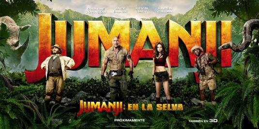 Jumanji: Welcome to the Jungle Movie Poster