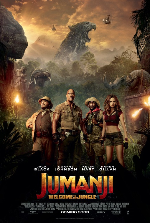 Jumanji: Welcome to the Jungle Movie Poster