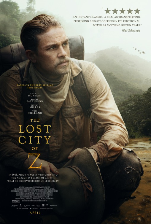 The Lost City of Z Movie Poster