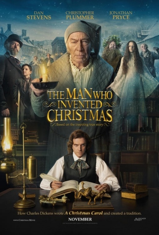 The Man Who Invented Christmas Movie Poster