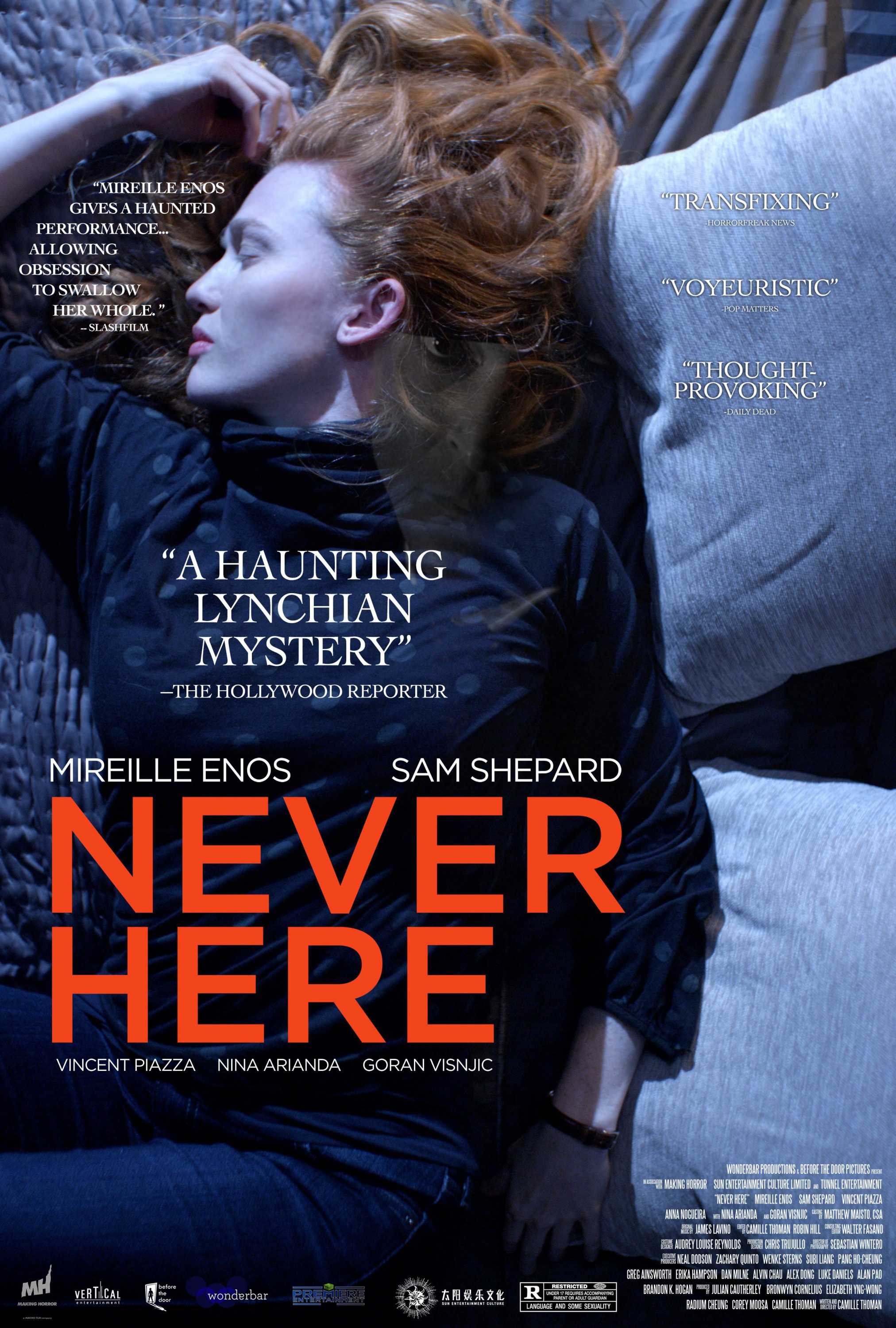 Mega Sized Movie Poster Image for Never Here 