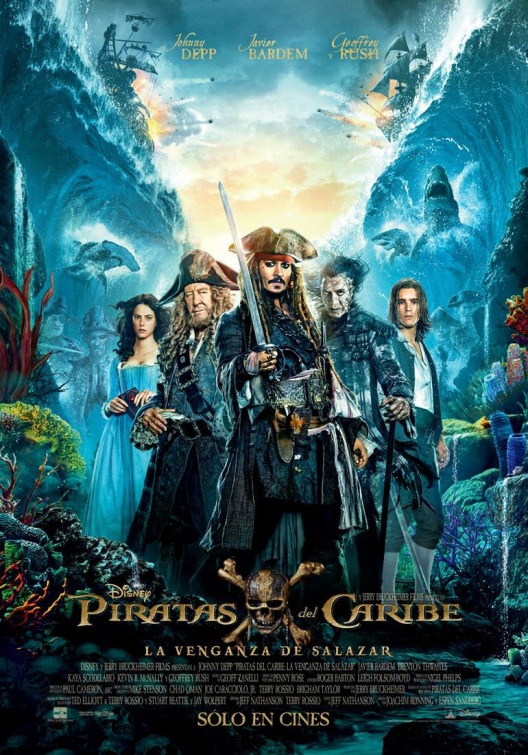 Pirates of the Caribbean: Dead Men Tell No Tales Movie Poster