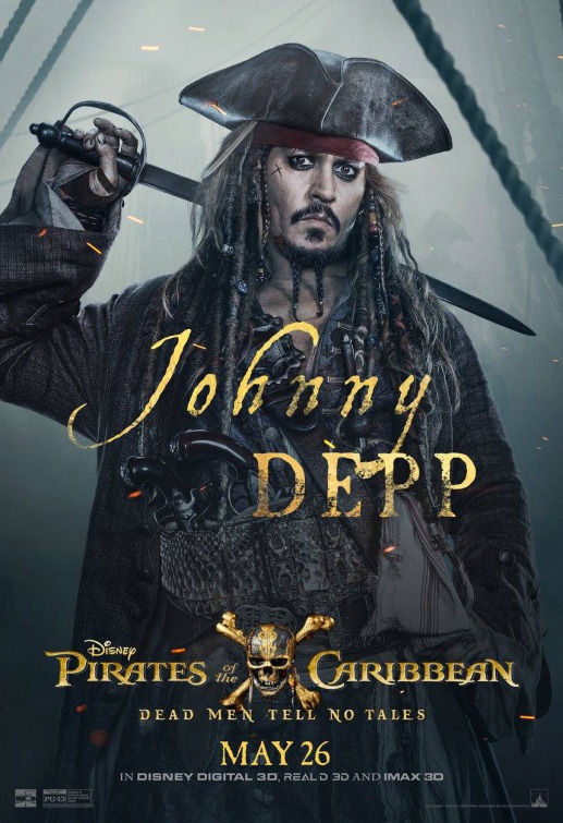 Pirates of the Caribbean: Dead Men Tell No Tales Movie Poster