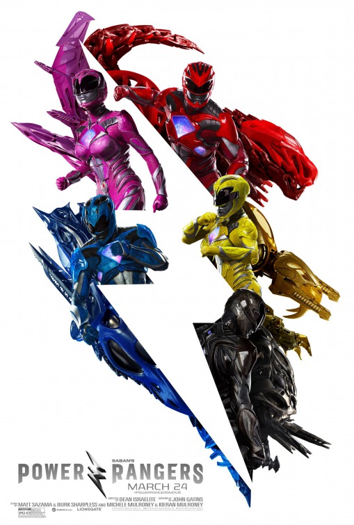 Power Rangers Movie Poster