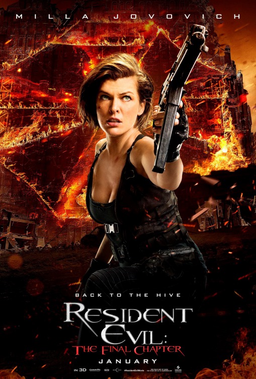 Resident Evil: The Final Chapter Movie Poster