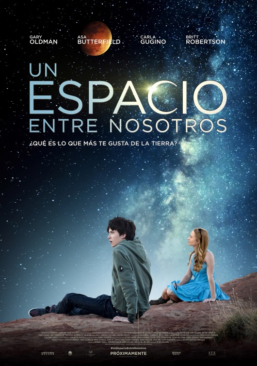 The Space Between Us Movie Poster