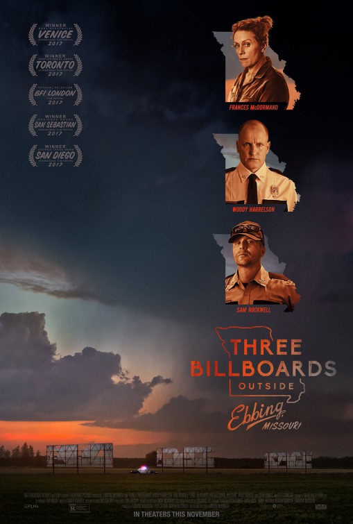 Three Billboards Outside Ebbing, Missouri Movie Poster