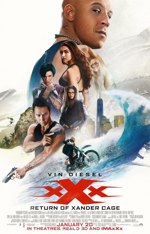 xXx: Return of Xander Cage Movie Poster