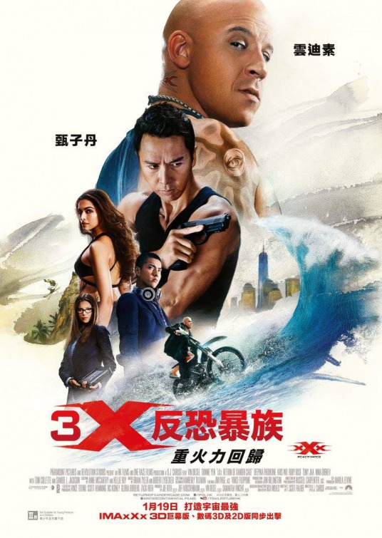 xXx: Return of Xander Cage Movie Poster