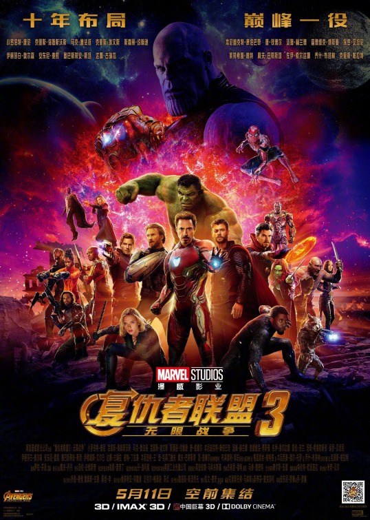 Avengers: Infinity War Movie Poster