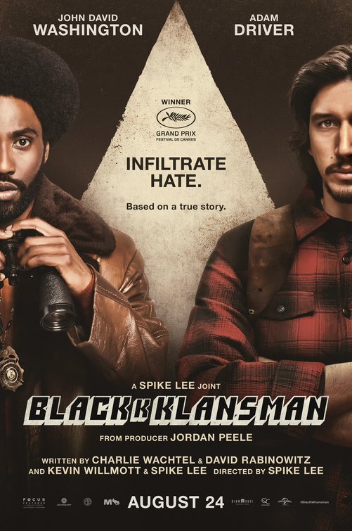 BlacKkKlansman Movie Poster