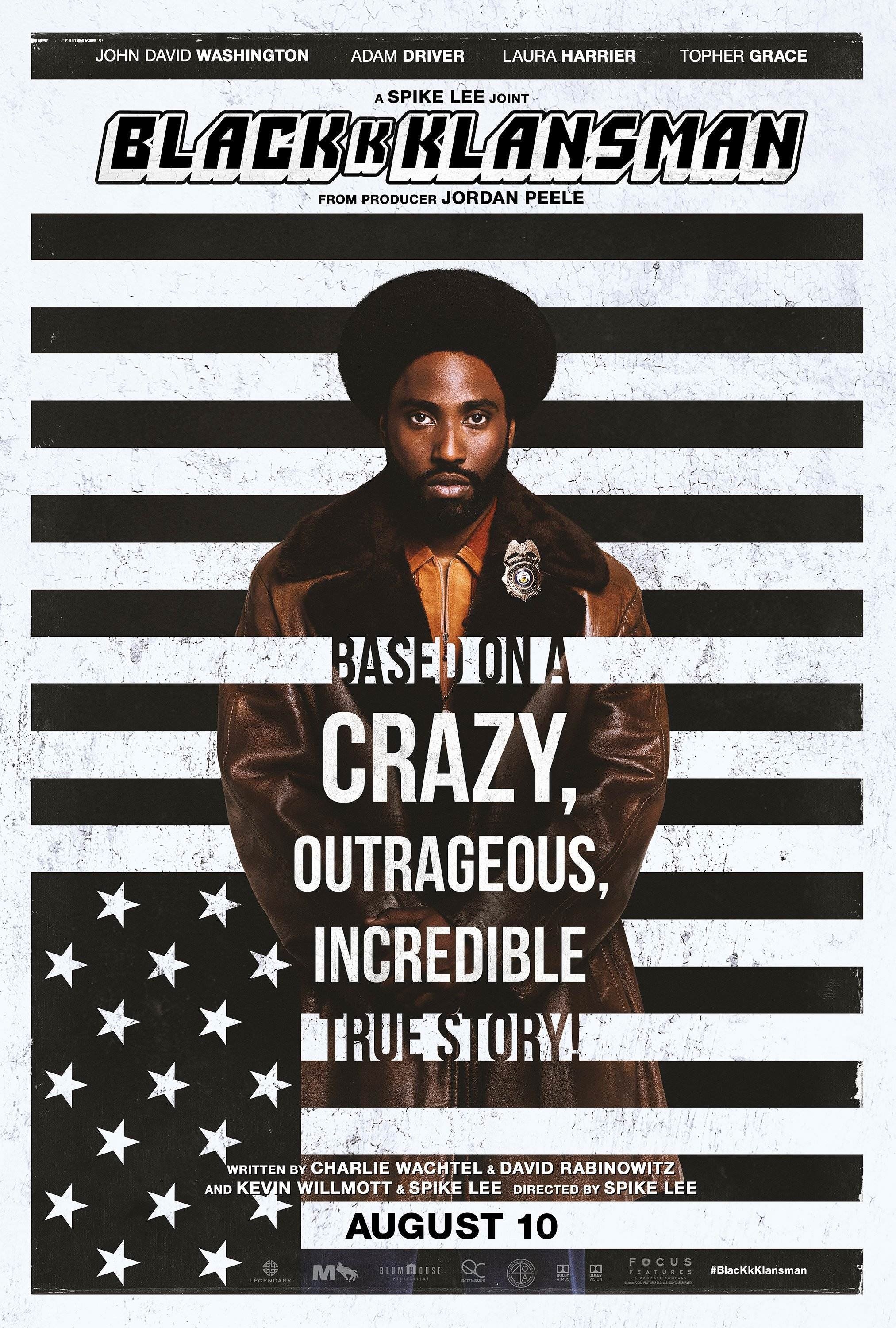 Mega Sized Movie Poster Image for BlacKkKlansman (#3 of 3)