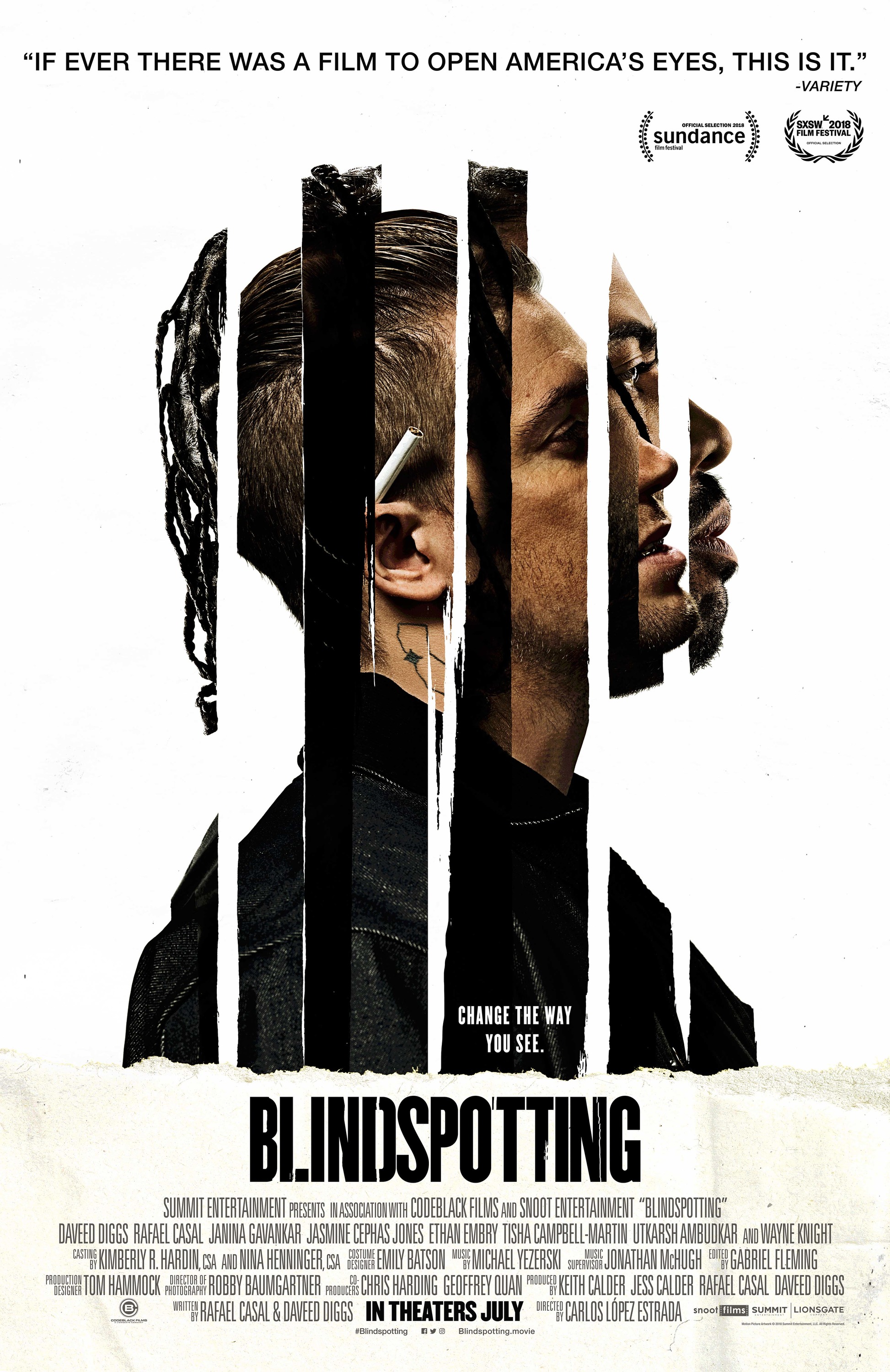 Mega Sized Movie Poster Image for Blindspotting (#2 of 11)