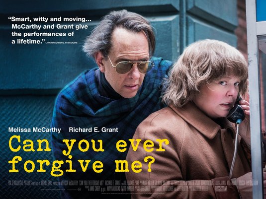 Can You Ever Forgive Me? Movie Poster