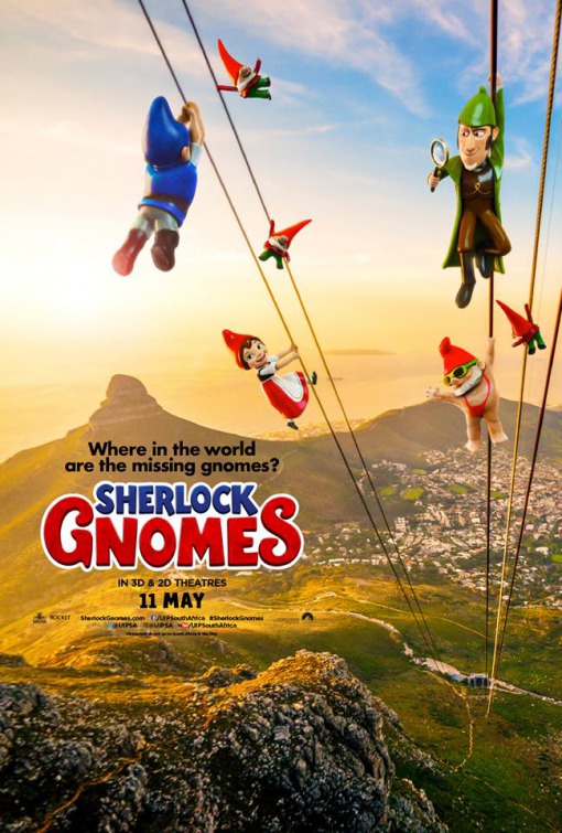 Gnomeo & Juliet: Sherlock Gnomes Movie Poster