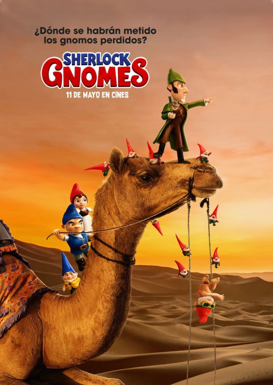 Gnomeo & Juliet: Sherlock Gnomes Movie Poster