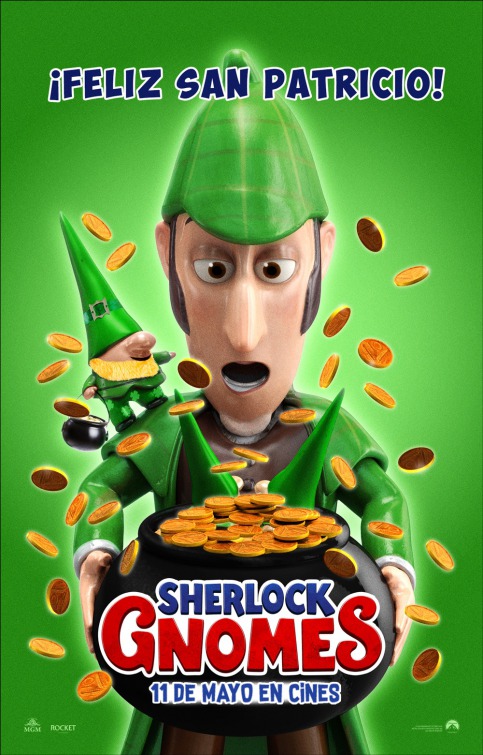 Gnomeo & Juliet: Sherlock Gnomes Movie Poster