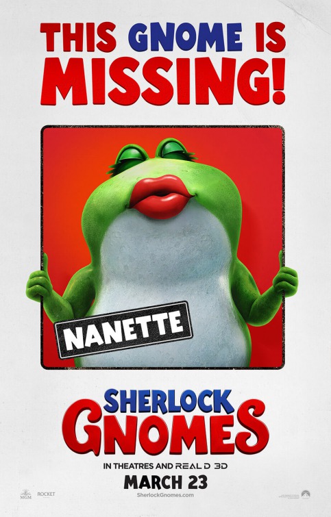 Gnomeo & Juliet: Sherlock Gnomes Movie Poster