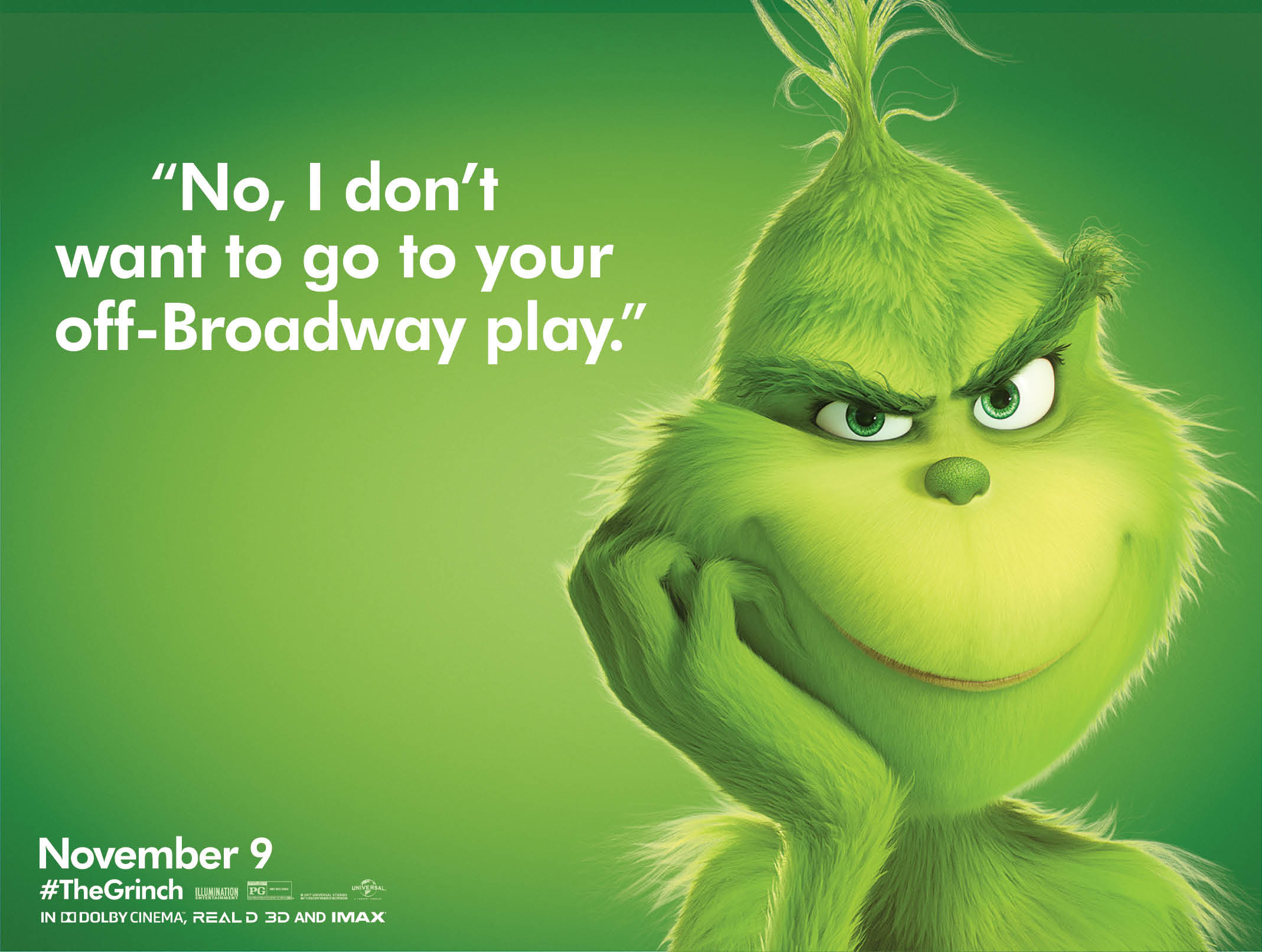 Mega Sized Movie Poster Image for The Grinch (#28 of 39)