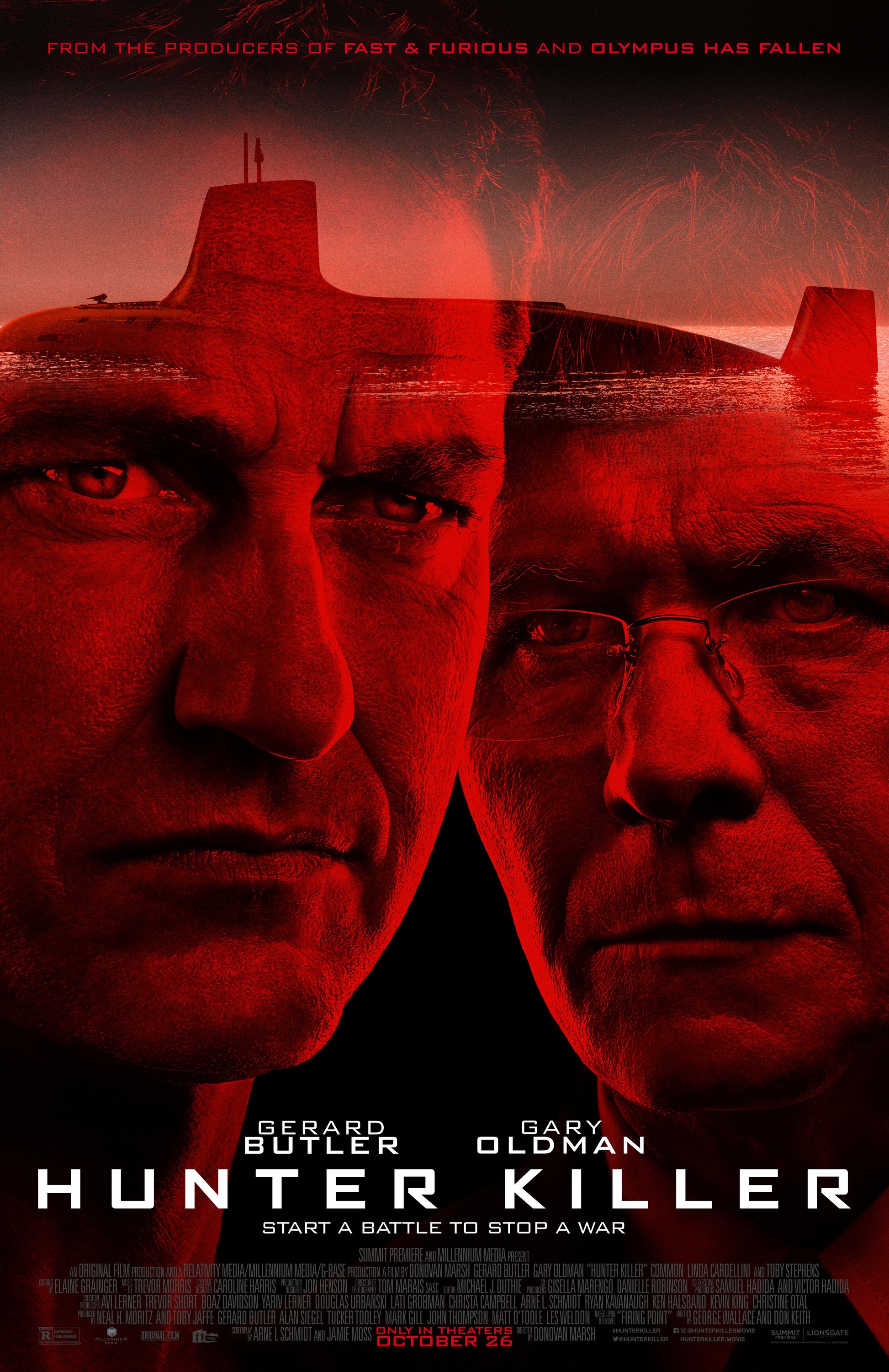 Mega Sized Movie Poster Image for Hunter Killer (#4 of 10)