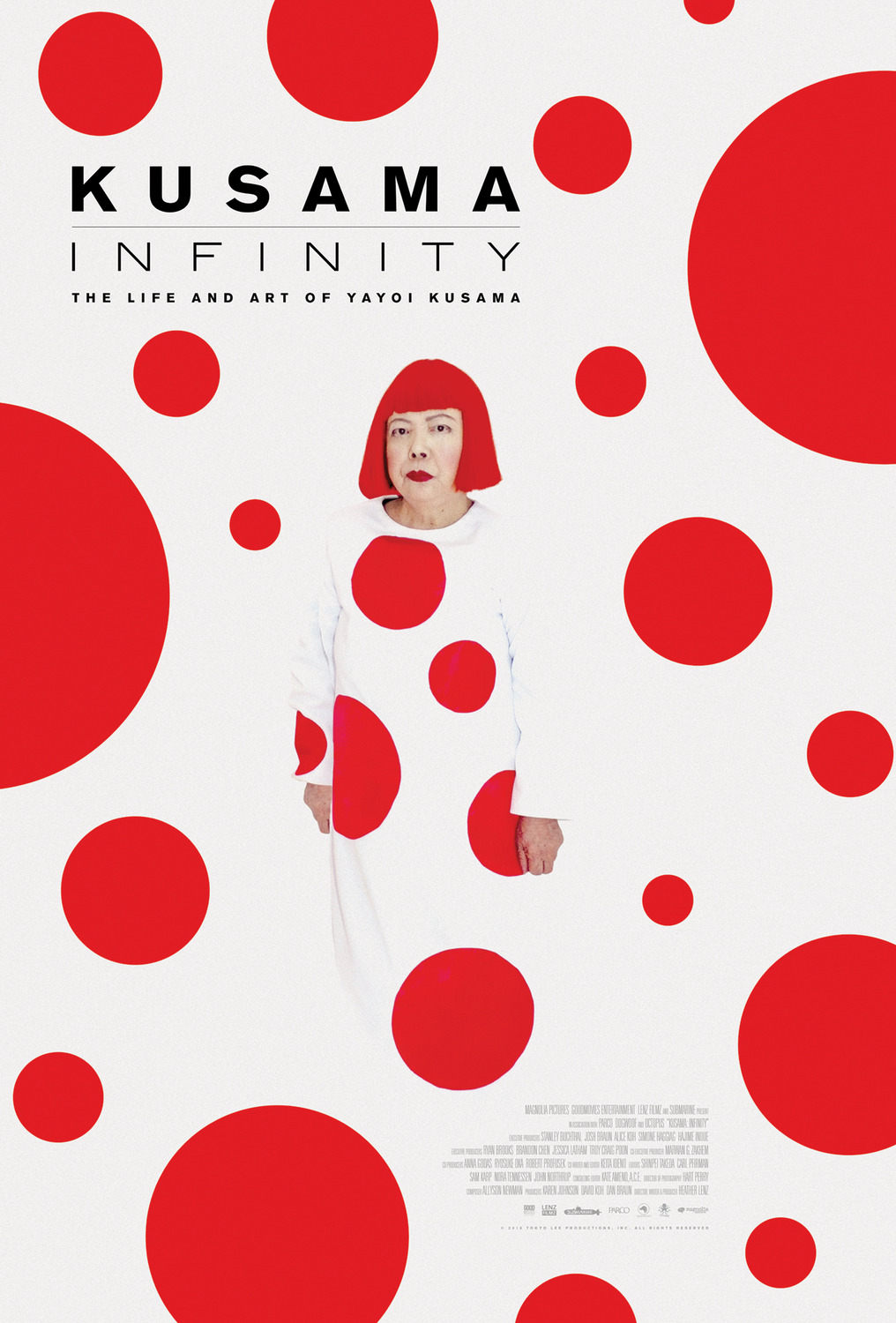 Extra Large Movie Poster Image for Kusama: Infinity 