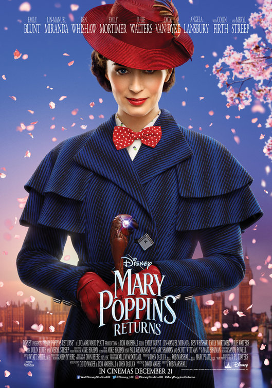 Mary Poppins Returns Movie Poster