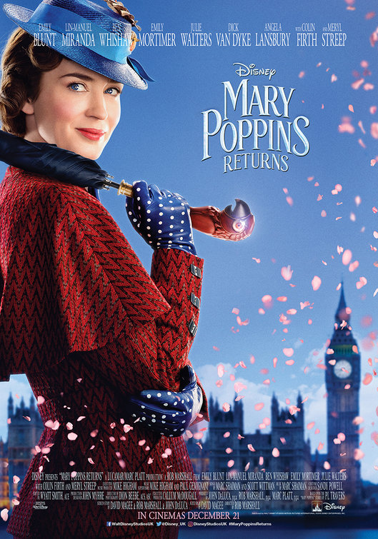 Mary Poppins Returns Movie Poster