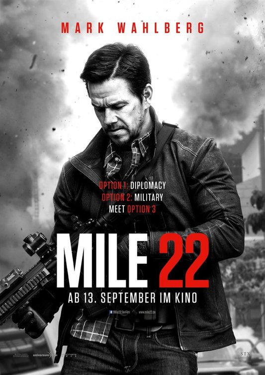 Mile 22 Movie Poster