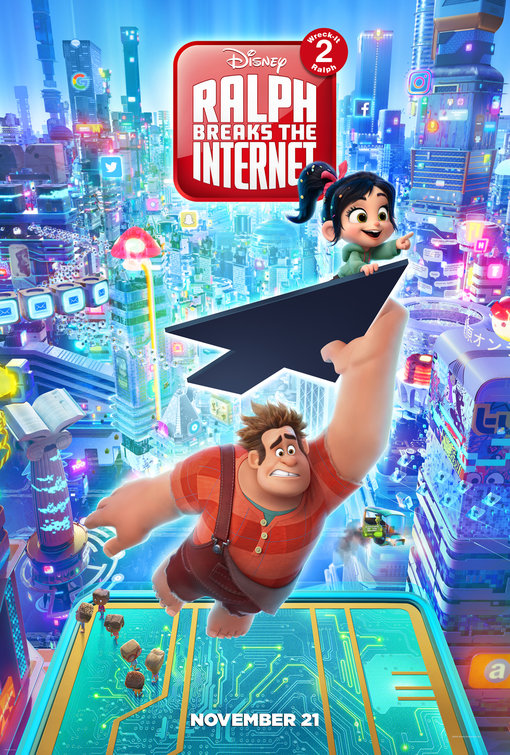 Ralph Breaks the Internet: Wreck-It Ralph 2 Movie Poster