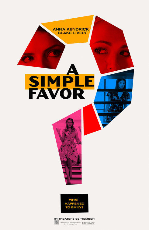 A Simple Favor Movie Poster